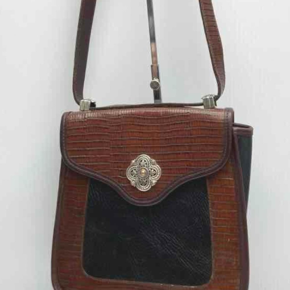 Vintage Brighton Leather Shoulder Bag Purse